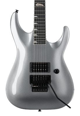 Kramer SM1-H Guitar with Floyd Rose Tronius Silver